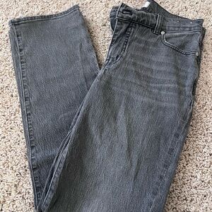 Madewell Charcoal Denim Jeans